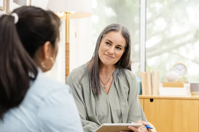 Woman in Consultation